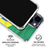 Brazil Flag iPhone 15 Clear Case